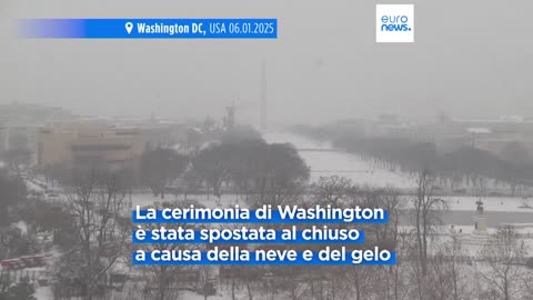 NOTIZIE DAL MONDO Washington si prepara all'insediamento di Donald Trump come 47°Presidente degli Stati Uniti d'America per la seconda volta dal 20 gennaio 2025