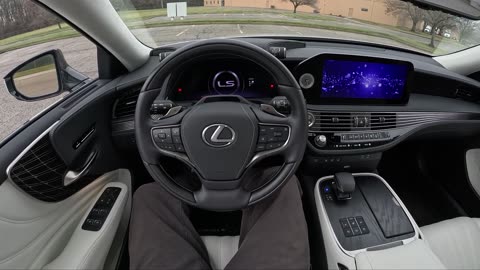 2024 Lexus LS 500h - POV Test Drive (Binaural Audio)