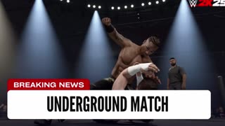 WWE 2k25 Underground Match Preview