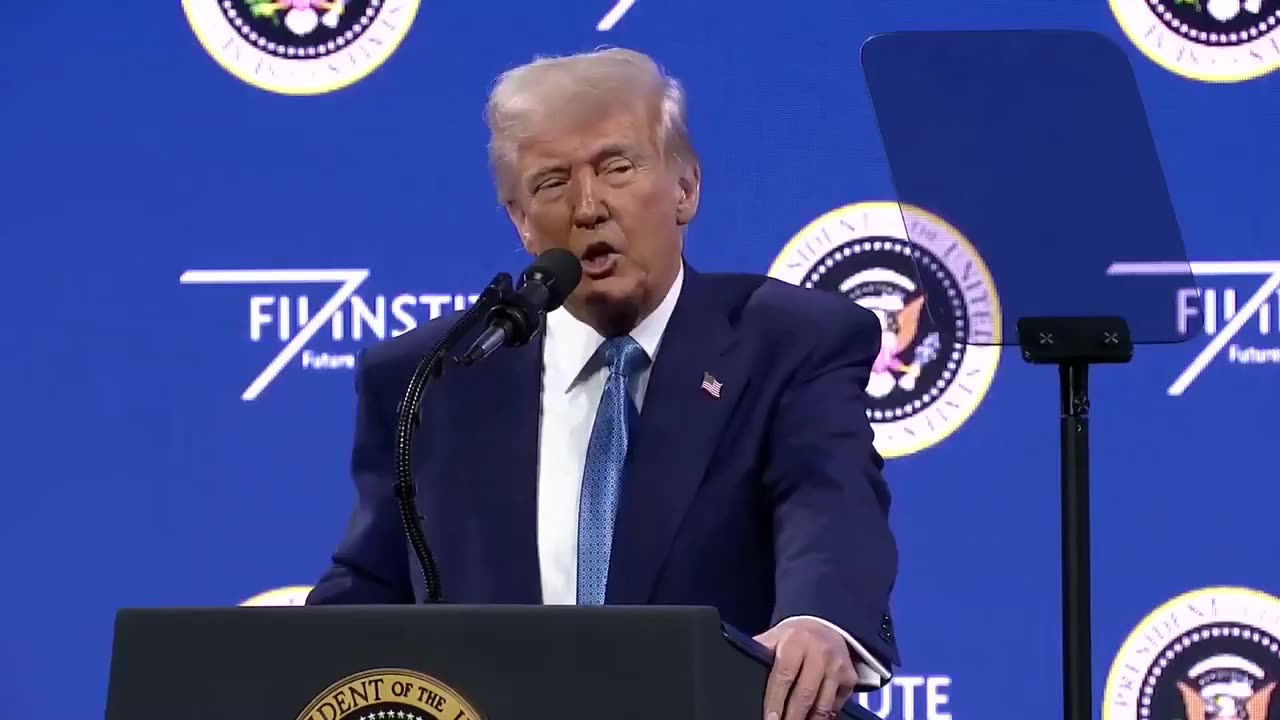 TRUMP: "There's even under consideration a new concept where we give 20% of the DOGE savings to American citizens."