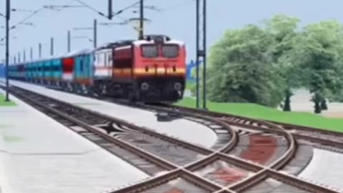 Humsafar_Express_Train_Overspeeding_at_Sharp_Curve___Train_Simulator_–__#train
