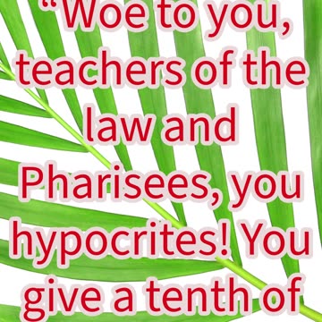 "Justice, Mercy, and Faith: The Weightier Matters of the Law" mat 23:23#shorts #youtube #ytshorts