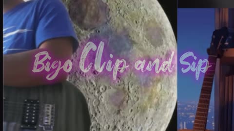PastorP's bro goes live in an afro wig with a guitar #bigoclipandsip