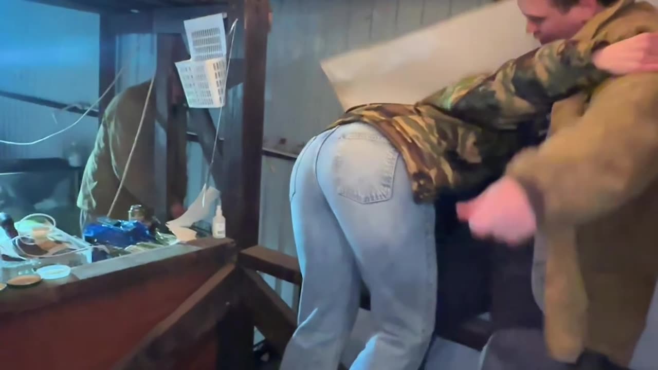 Partiers Tumble Through Flimsy Walls