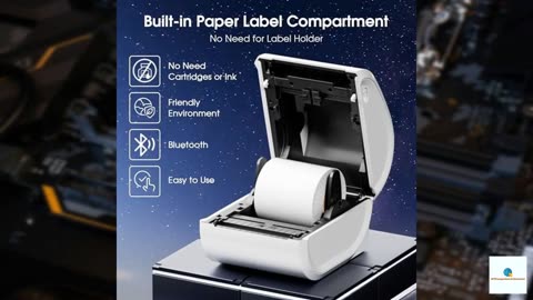 Omezizy Bluetooth Shipping Label Printer 4x6