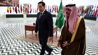 US top diplomat Rubio meets Saudi FM before Ukraine peace talks