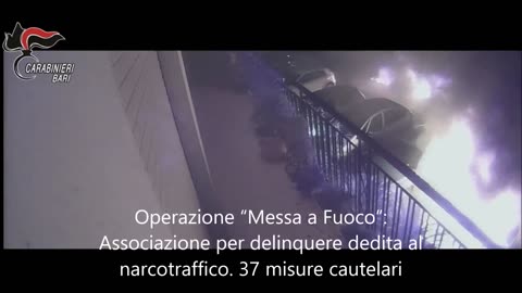 Bari - Operazione Messa a Fuoco Associazione per delinquere dedita al narcotraffico (24.02.25)