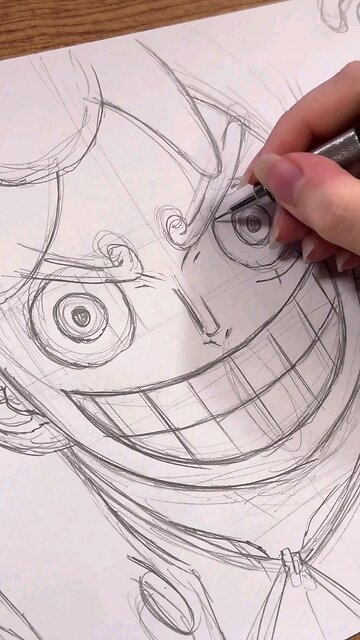 Como Dibujar a Luffy ✍️