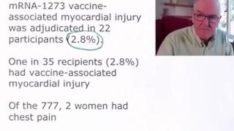 Swiss study showed that 1/35 people who received an mRNA covid booster had Vaccine associated injury