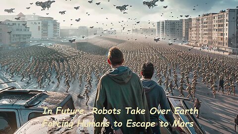 In Future, Robots Take Over Earth Forcing Humans to Escape to Mars