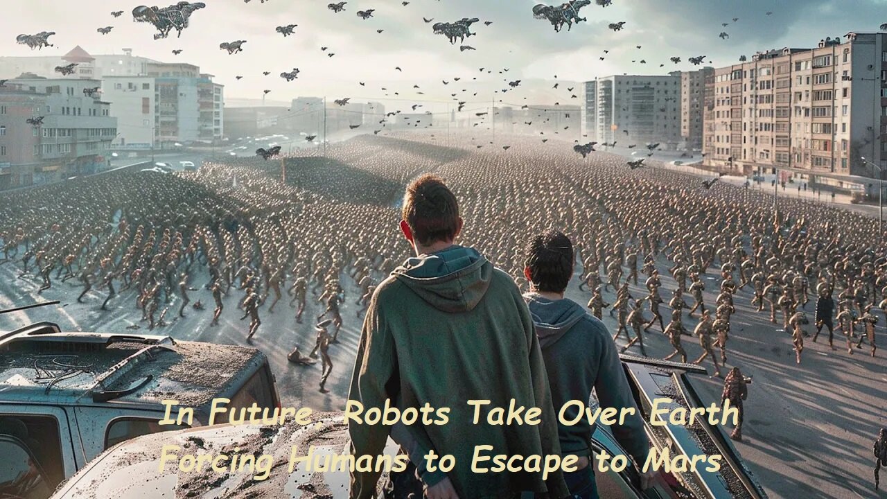 In Future, Robots Take Over Earth Forcing Humans to Escape to Mars