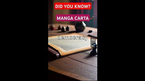 Did you know that the Magna Carta, signed in 1215, laid the foundation for modern democracy?