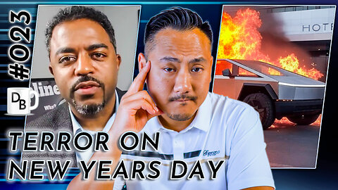 Terror in NEW ORLEANS & EXPLODING Tesla Cybertruck, All on New Years Day | DB 023