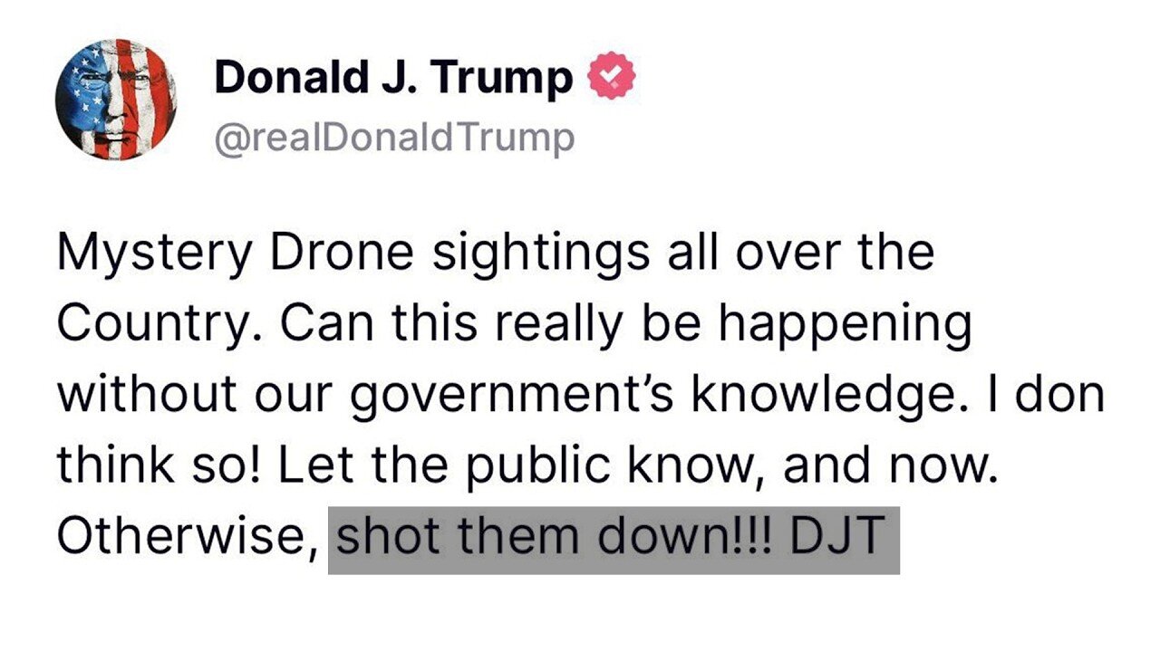 The Truth About The New Jersey Drone Sightings