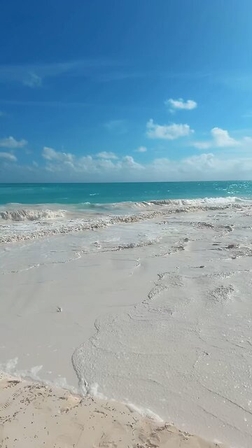 Blue Skies & White sand