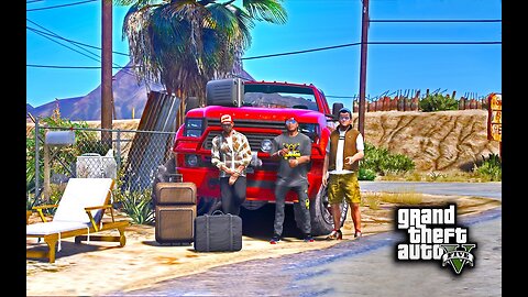 Michael Trevor And Franklin Going For Trip GTA 5 Real Life Mods