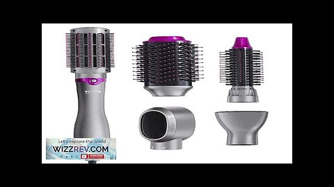 VEVOR Hair Dryer Brush 5-in-1 Hot Hair Styler Upgraded Negative Ion Review