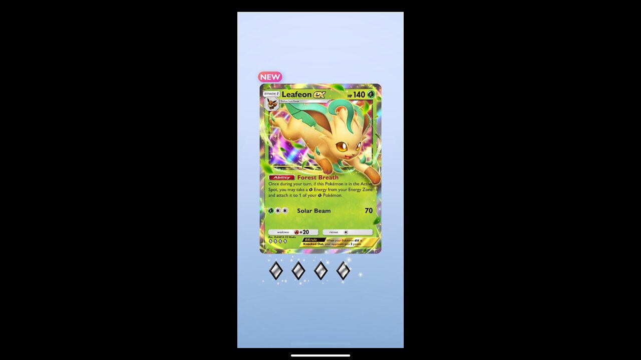 Pokémon TCG Pocket Leafeon ex Unlock