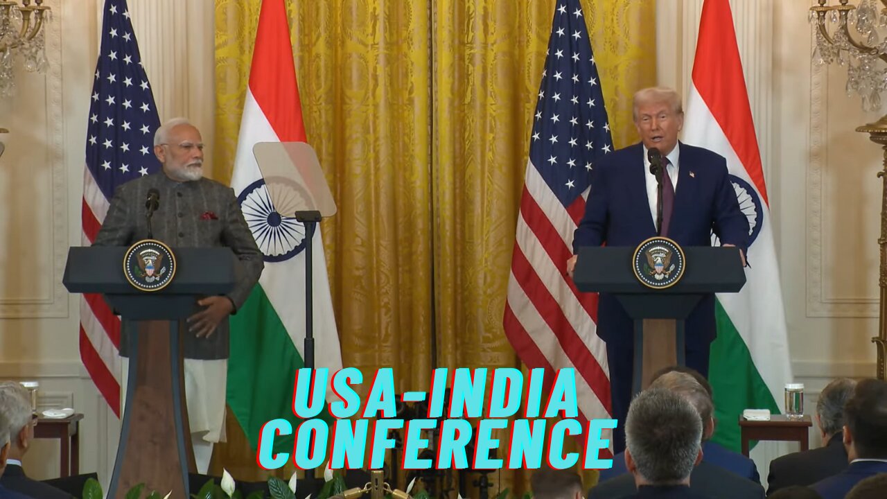 President Trump Hosts a Press Conference with Prime Minister Narendra Modi