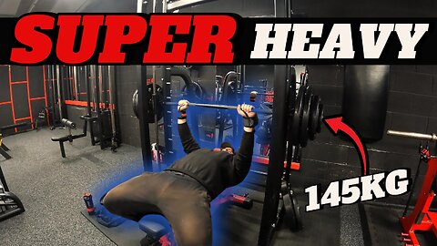 Going Super Heavy On Chest - CHEST DAY || Day 24