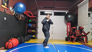 WTD 2 Step Kick Combination 45