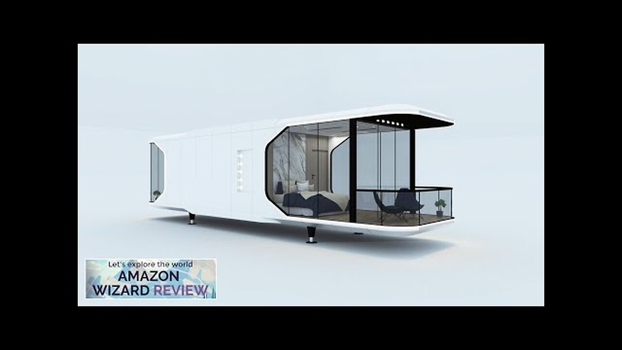 Modern Prefab Luxury Capsule House with Bathroom Perfect for a Hotel Office Review