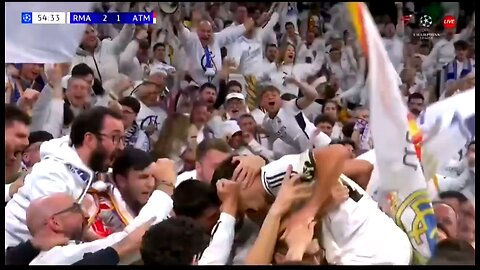 RMA second goal against ATM ||public reaction