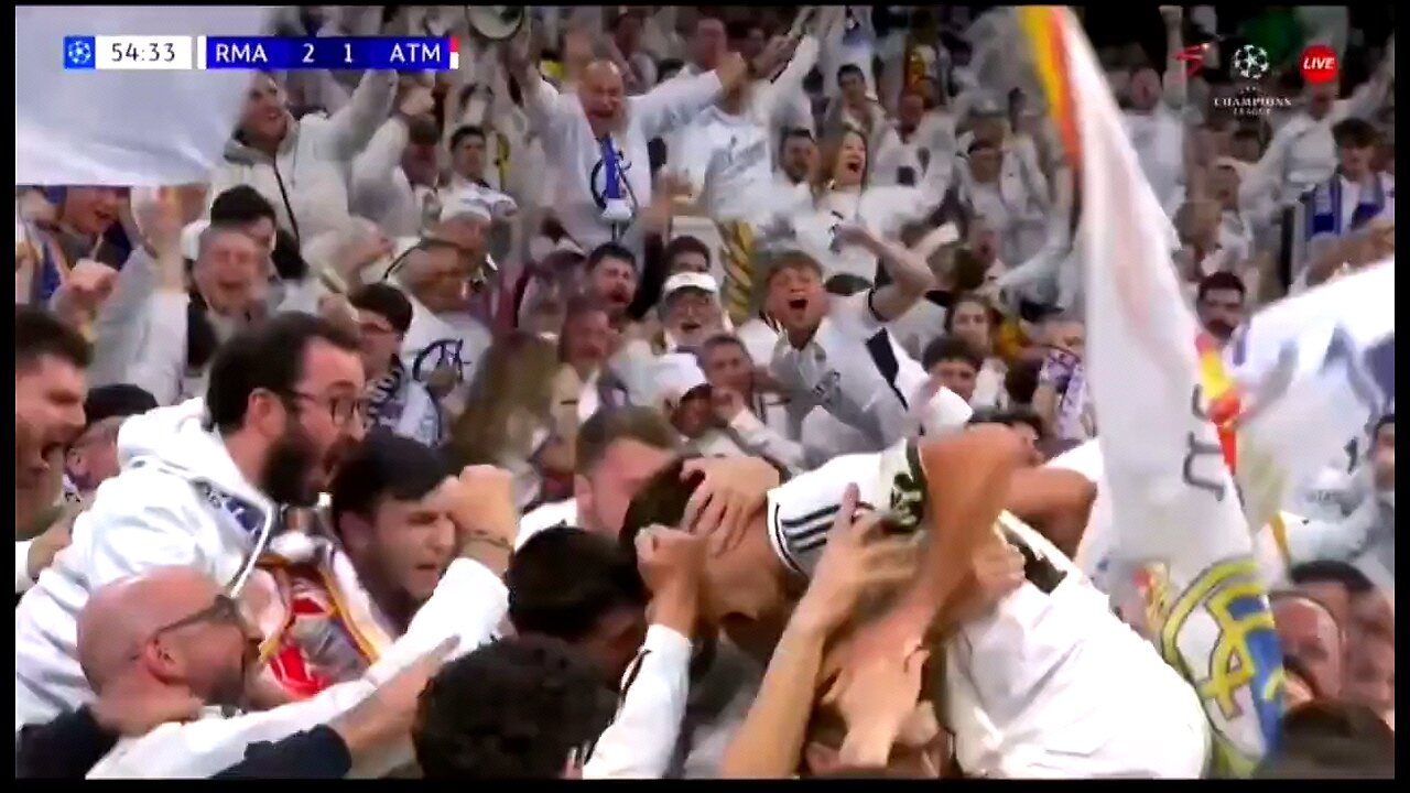 RMA second goal against ATM ||public reaction