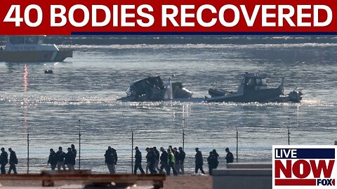 BREAKING_ 40 bodies pulled from Potomac River after mid-air collision _ LiveNOW from FOX(720P_HD)