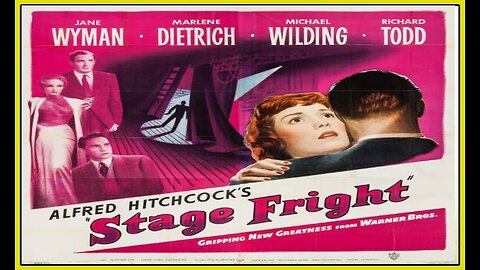 Stage Fright (Movie Trailer) 1950