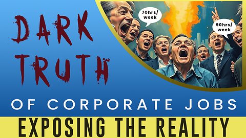 Toxic Work Culture of Corporate Jobs - Exposing the reality behind lay offs by Saurabh