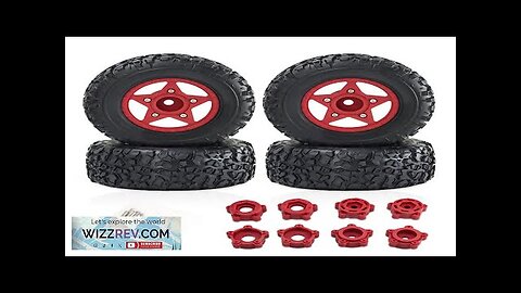 4PCS D231 Upgraded Off-Road Tires Wheels for 1/8 1/10 Short Course Truck Review