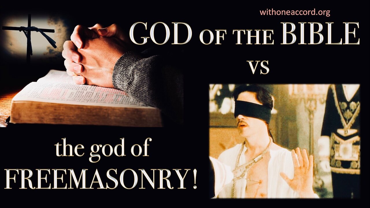 GOD OF THE BIBLE vs the god of FREEMASONRY