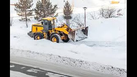 ❄️2024⛄ Snow Removal @ Work Operating The Skid Steer On All Ottawa University Properties In Canada 🍁❄️⛄🎿