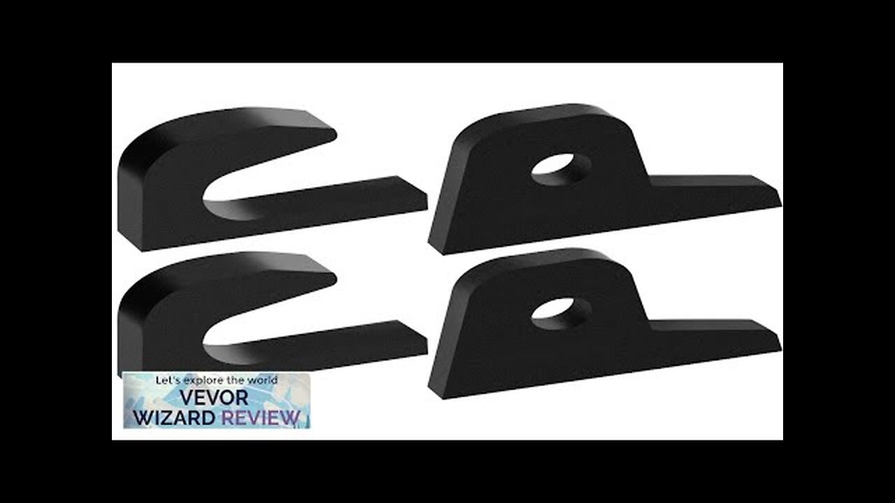 VEVOR Loader Bucket Forks 1 1/4" Thick Hook Brackets Tach Weld on Review