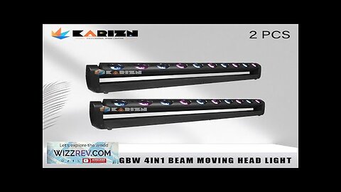 No Tax 2Pcs Beam Moving Head Light LED 10x40W RGBW 4in1 DMX512 Review