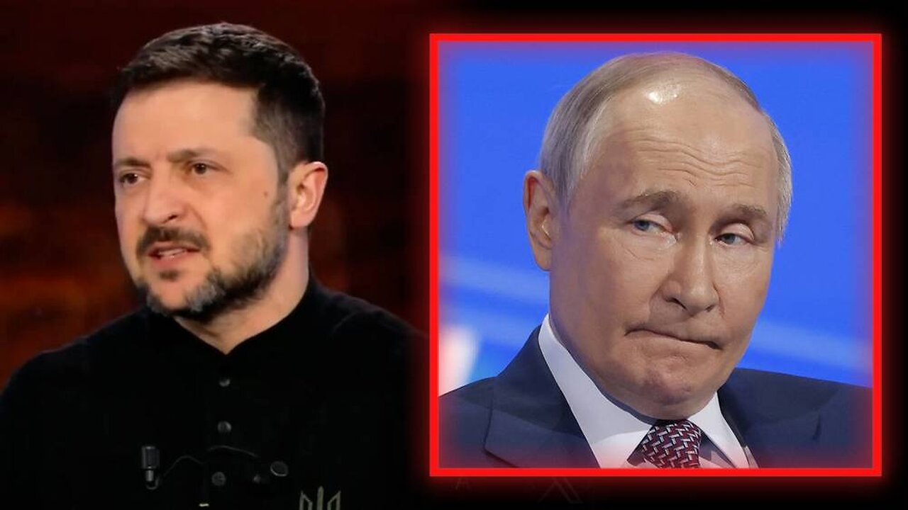 VIDEO: Zelensky Threatens Putin On TV, Claims "He Will Die Soon"