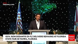 Florida's DeSantis Gives Unvarnished Take On Trump's Call To End Or Significantly Reform FEMA