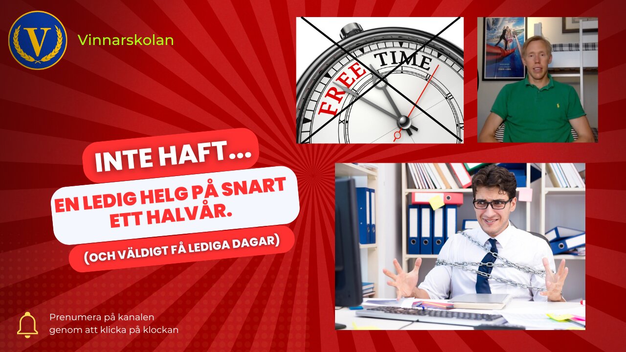 Inte haft en ledig helg på snart ett halvår