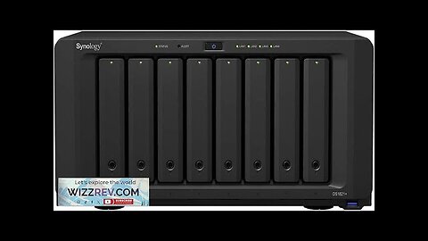 Synology DiskStation DS1821+ NAS Server with Ryzen 2.2GHz CPU 32GB Memory 144TB Review