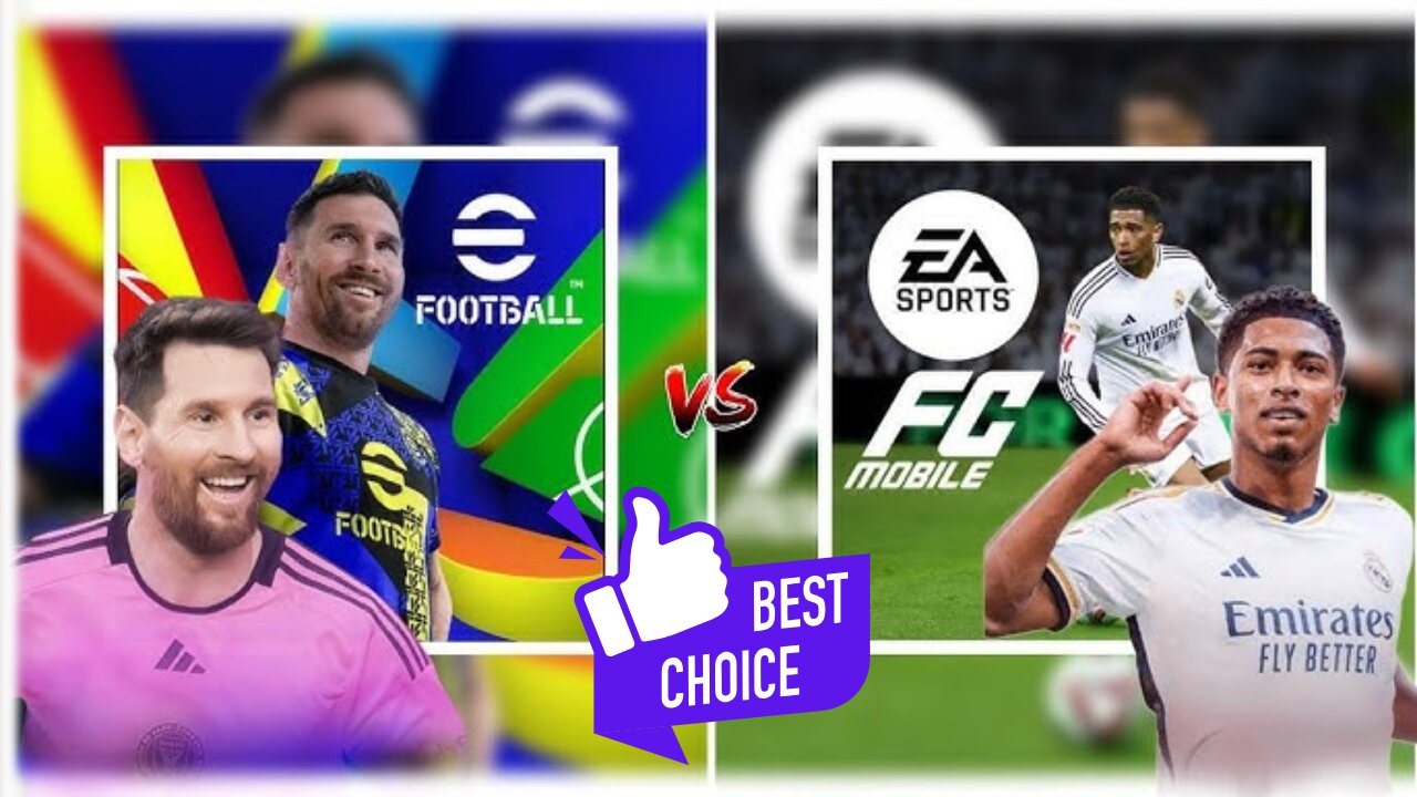 FC MOBILE 25 Vs eFOOTBALL 2025 MOBILE COMPARISON | WHICH GAME IS BETTER?