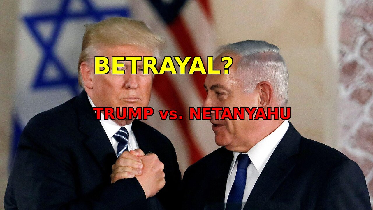 Netanyahu Backstabs Trump? The Truth REVEALED! 🚨