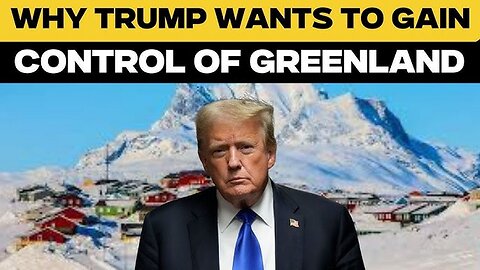 Pedophile Psyop Satanist Donald Trump Wants Denmarks Greenland (and Canada)!