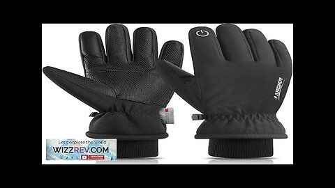 anqier Winter Gloves -30℉ Waterproof Windproof Thermal Touchscreen Gloves for Ski Hiking Review