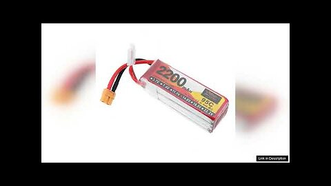 ZOP POWER 14.8V 2200mAh 95C 4S LiPo Battery XT60 Plug for RC Review