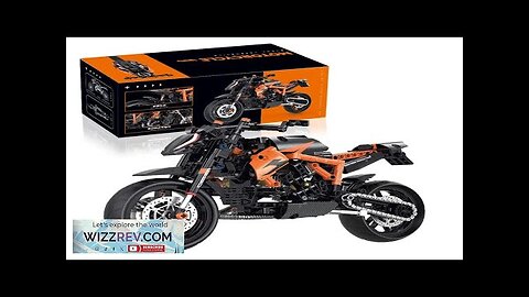 1:8 Motorbike Model Building Blocks Sets Racing Moto Bricks Toys Kids Boys Review