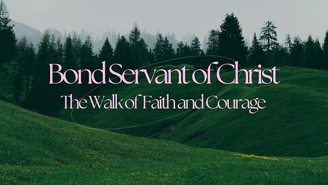 Walk of courage and faith