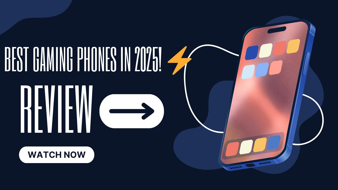 Top 5 Best Gaming Phones in 2025 🔥 | MAX FPS & Performance for PUBG, COD Mobile & More