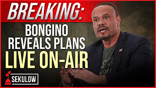 BREAKING: Bongino Reveals Plans LIVE On-Air