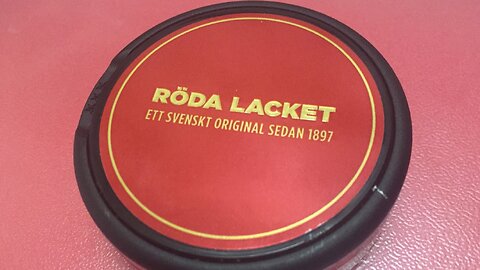 Röda Lacket White Portion Snus (Discontinued) Review